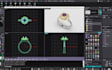create 3d jewelry cad design luxury engagement ring stl 3d printing rendering