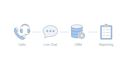 provide customer support, cold calling, and live chat support