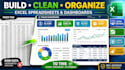 microsoft excel tasks, projects, formulas, formatting and spreadsheets