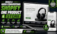 build a high converting shopify one product or single product store