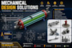 do mechanical design, cad drawing, injection mold, cnc, cad, with solidworks