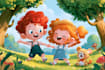 child book illustration, picture book illustration