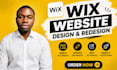 edit wix website, update wix  and build a professional wix website, wix expert