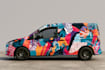 attractive car wrap design