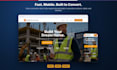 design a US based contractors website with content
