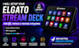 setup your elgato stream deck for obs, twitch and youtube streaming