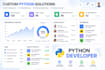 develop python applications, scripts, automation and apis