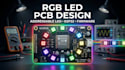 design rgb led lighting pcb, addressable led controller and firmware