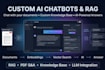build ai websites, chatbots, rag pipelines and agentic ai apps