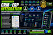 develop custom CRM erp integration, API sync and business software