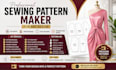 make digital sewing pattern, clothing sewing pattern