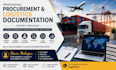 prepare purchase procurement and logistics documentation