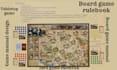design board game rulebook tabletop game manual and player instruction guide