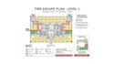 design emergency evacuation plan, fire escape map, fire safety and zone plan