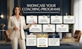 coaching website, life coach website, consulting website, consultant website