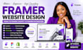 design framer website, framer landing page, figma to framer, shopify to framer