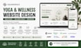 build squarespace yoga studio website wellness coach website meditation website