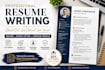 write fully optimized resume, CV, cover letter and linkedin