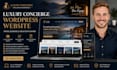 create luxury concierge wordpress website, travel booking, vacation planner site