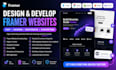 design framer website, framer landing page, figma to framer