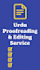 do urdu proofreading and editing with perfect grammar