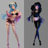 do a anime character art