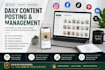 manage your social media content posting and scheduling