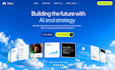 create an immersive 3d website and custom webpage
