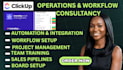 set up and customize your clickup workspace with workflow automations
