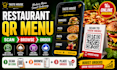 build restaurant digital menu qr code online ordering  food website system