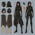 make anime character design sheet