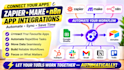build zapier make n8n automation and API integrations