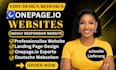 edit one page io website design one page io onepage one com