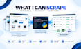 do web scraping and data scraping with python
