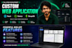 build a custom web application with react node js and mongodb