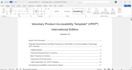 create vpat report for wcag and section 508 compliance