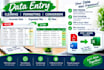 enter data and excel spreadsheets for your business