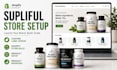 design supliful product label supliful product upload supliful shopify website