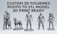 sculpt custom 3d character model 3d miniature figurine tabletop model printing