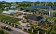 create a 3d farm and agricultural landscape visualization