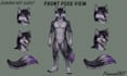 furry ref sheet fursona ref sheet anthro ref sheet character design furry artist