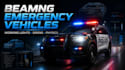 develop beamng emergency vehicles with working lights and physics