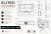 kitchen, wardrobe, furniture and millwork drawings