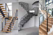 design staircase handrails and railings with detailed shop drawings and 3d desig