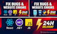 fix and debug website and mobile