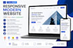 create a responsive modern website