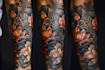 make a traditional japanese irezumi tattoo