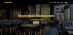 design a modern responsive restaurant website