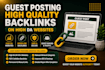 publish SEO guest post baklinks, on high da guest post service