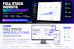 create a modern full stack webapps or websites with deployement